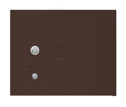 3353BRZ Replacement Parcel Locker Door and Tenant Lock with 3 Keys - Small Parcel Locker - Bronze