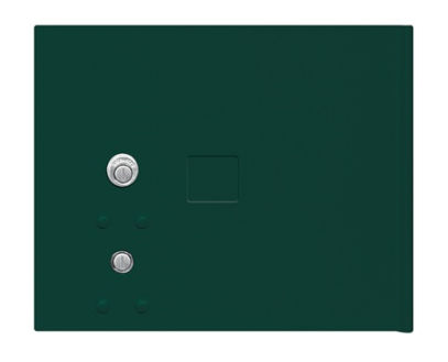 Replacement Parcel Locker Door and Tenant Lock with 3 Keys - Green - Small Parcel Locker