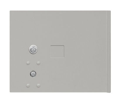 3353GRY Replacement Parcel Locker Door and Tenant Lock with 3 Keys - Small Parcel Locker - Gray