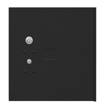 Replacement Parcel Locker Door and Tenant Lock with 3 Keys - Black - Large Parcel Locker