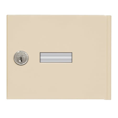 Replacement Door and Lock - Sandstone - Standard A Size for 4B+ Horizontal Mailbox