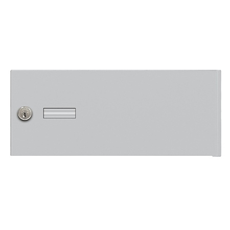 3652ALM Replacement Door and Lock - Standard B Size - for 4B+ Horizontal Mailbox - with (2) Keys - Aluminum