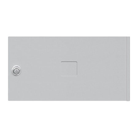 3752ALM Replacement Door and Lock Standard Mb2 Size for 4c Horizontal Mailbox - Aluminum