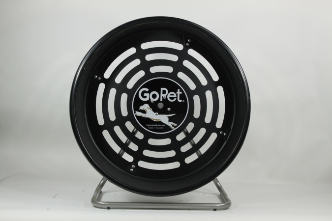 Picture of GoPet CG4012 Dog powered Tread Wheel - Small - Toy Breed - black
