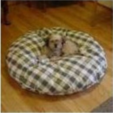 Picture of ODonnell Industries 64100 40 in. Economy Pet Bed with All Fabric - Assorted Colors-Patterns