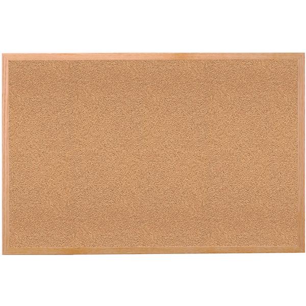 Picture of Ghent 1434-1 36 in. x 48 in. Wood Frame Natural Cork Board