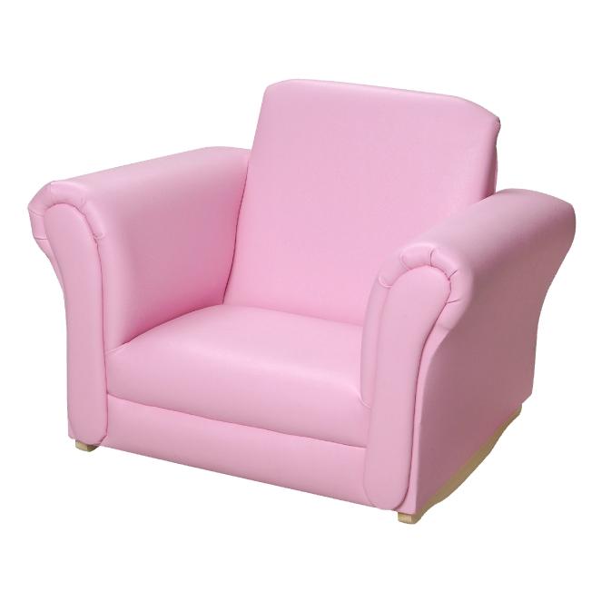 Picture of Giftmark 6725P Pink Upholstered Rocking Chair