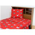 College Covers GEOSSKG Georgia Printed Sheet Set King- Solid College Covers GEOSSKG Georgia Printed Sheet Set King- Solid
