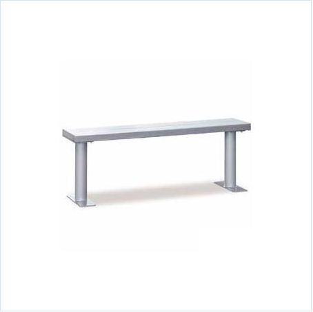 77776 72 in. W Aluminum Locker Benches