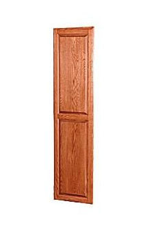 11133MED Side Panel for Solid Oak Executive Locker - Medium Oak