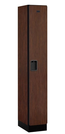 Picture of Salsbury Industries 31168MAH 6 ft. H x 18 in. D Designer Wood Locker - Single Tier - 1 Wide - Mahogany