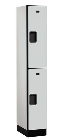 Designer Wood Locker - Gray