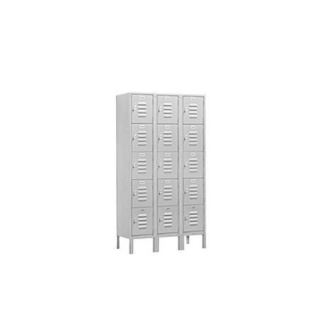 Standard Metal Locker - Gray - Assembled