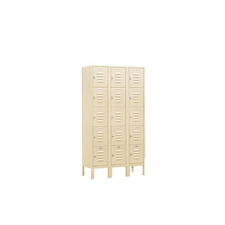 Standard Metal Locker - Tan - Assembled