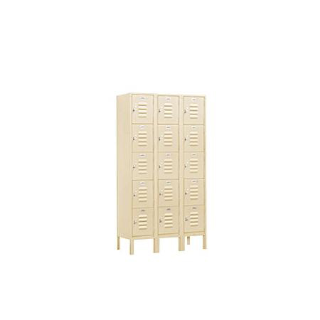 Standard Metal Locker - Tan - Assembled