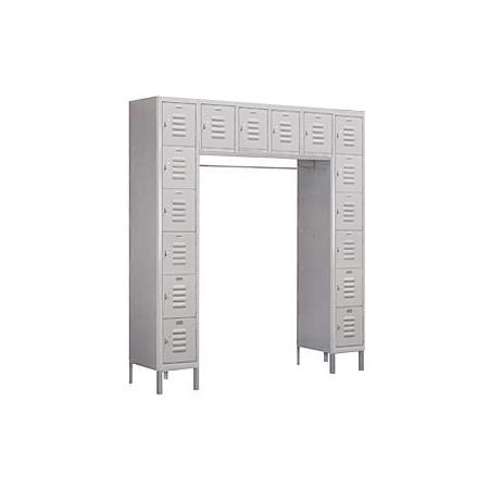 Standard Metal Locker - Gray - Assembled