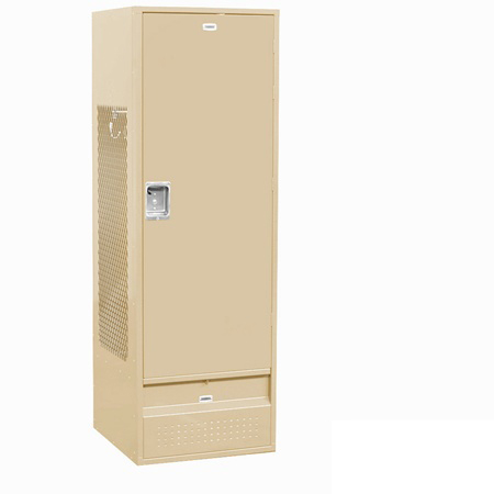 71024TN-A Gear Metal Locker-Standard Door-Tan-Assembled