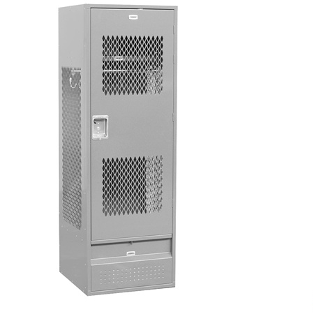 Picture of Salsbury Industries 72024GY-U Gear Metal Locker-Ventilated Door-Gray-Unassembled