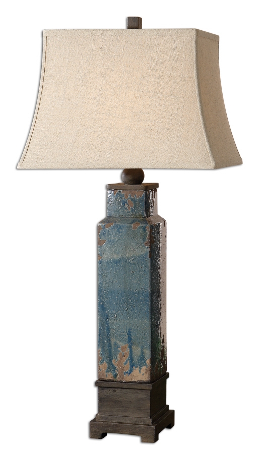 Picture of 212 Main 26833 Ceramic Soprana Table Lamp - Bblue Glaze