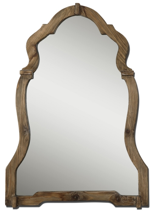 Picture of 212 Main 07632 Wood Agustin Mirror