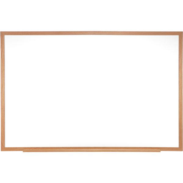 Picture of Ghent M2W-23-1 24 in. x 36 in. Wood Frame Melamine Markerboard - 1 Marker and Eraser