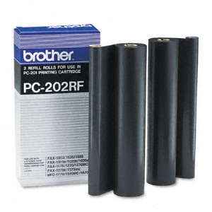 Picture of Brother B-PC202RF Black Refill Rolls for PC-201 - Packs of 2
