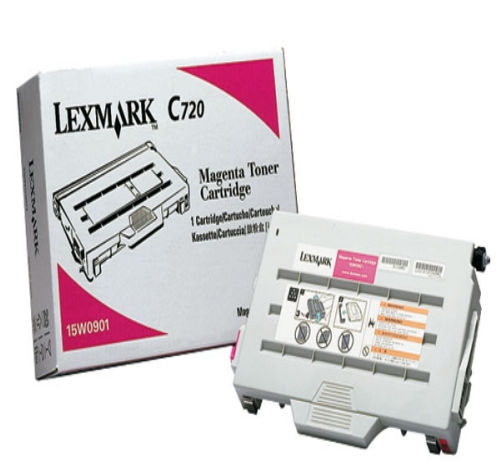 Lexmark LT720M C720 15W0901 Toner Cartridge - Magenta