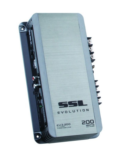 oratories SSL-EV2200 Evolution 200 Watt 2 Channel Mosfet Amplifier -  Sound Storm Lab
