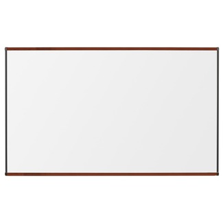 Picture of Best Rite 202OG-03 4 ft. H x 6 ft. W Porcelain Steel Markerboard with Origin Trim - Mahogany