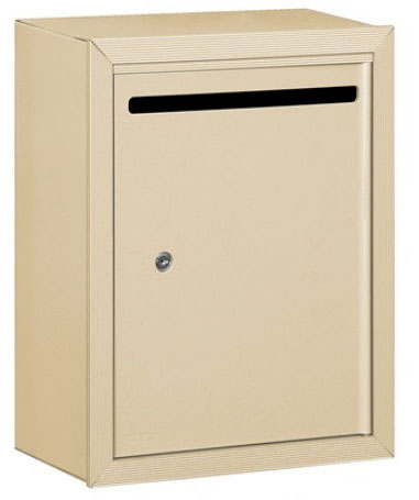 Letter Box Surface Mounted Private Access - Sandstone