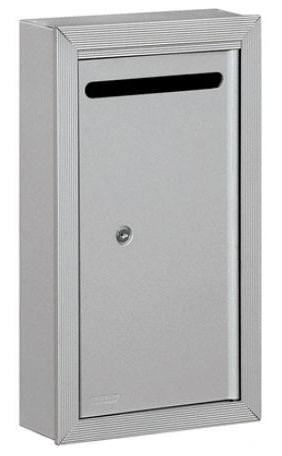 Salsbury Industries 2260AP Letter Box Surface Mounted Private Access - Aluminum