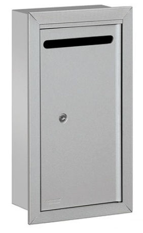 Letter Box Recessed Mounted Private Access  Aluminum