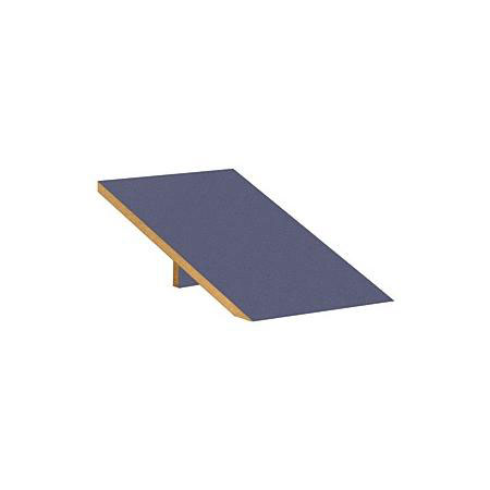33351BLU Sloping Hood with 1 Wide - Blue