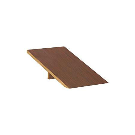33351MAH Sloping Hood with 1 Wide - Mahogany