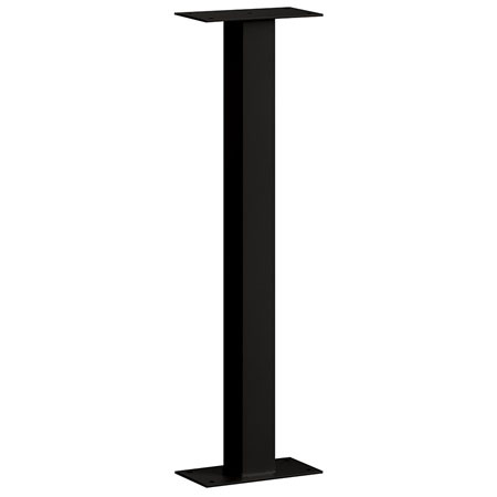 4865BLK Standard Mailbox Post Bolt Mounted - Black