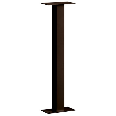 4865BRZ Standard Mailbox Post Bolt Mounted - Bronze
