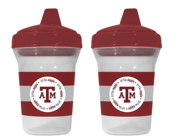 Picture of Baby Fanatic TAM122 Texas A&M Sippy Cup - 2 Pack