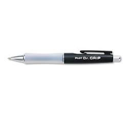 Dr. Grip Ballpoint Retractable Pen  Black Ink  Medium Point  EA -