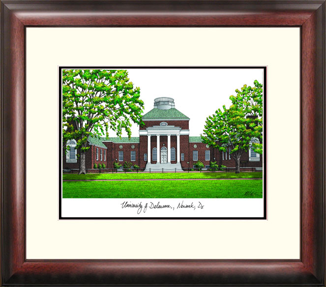 Picture of Campus Images DE999R University of Deleware Alumnus Frame Print