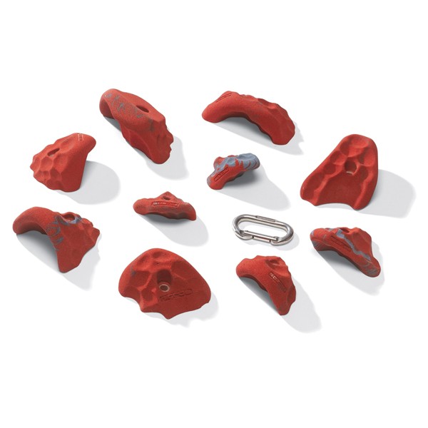 Picture of Nicros HRK Jugs Roof Scoops Handholds - Red