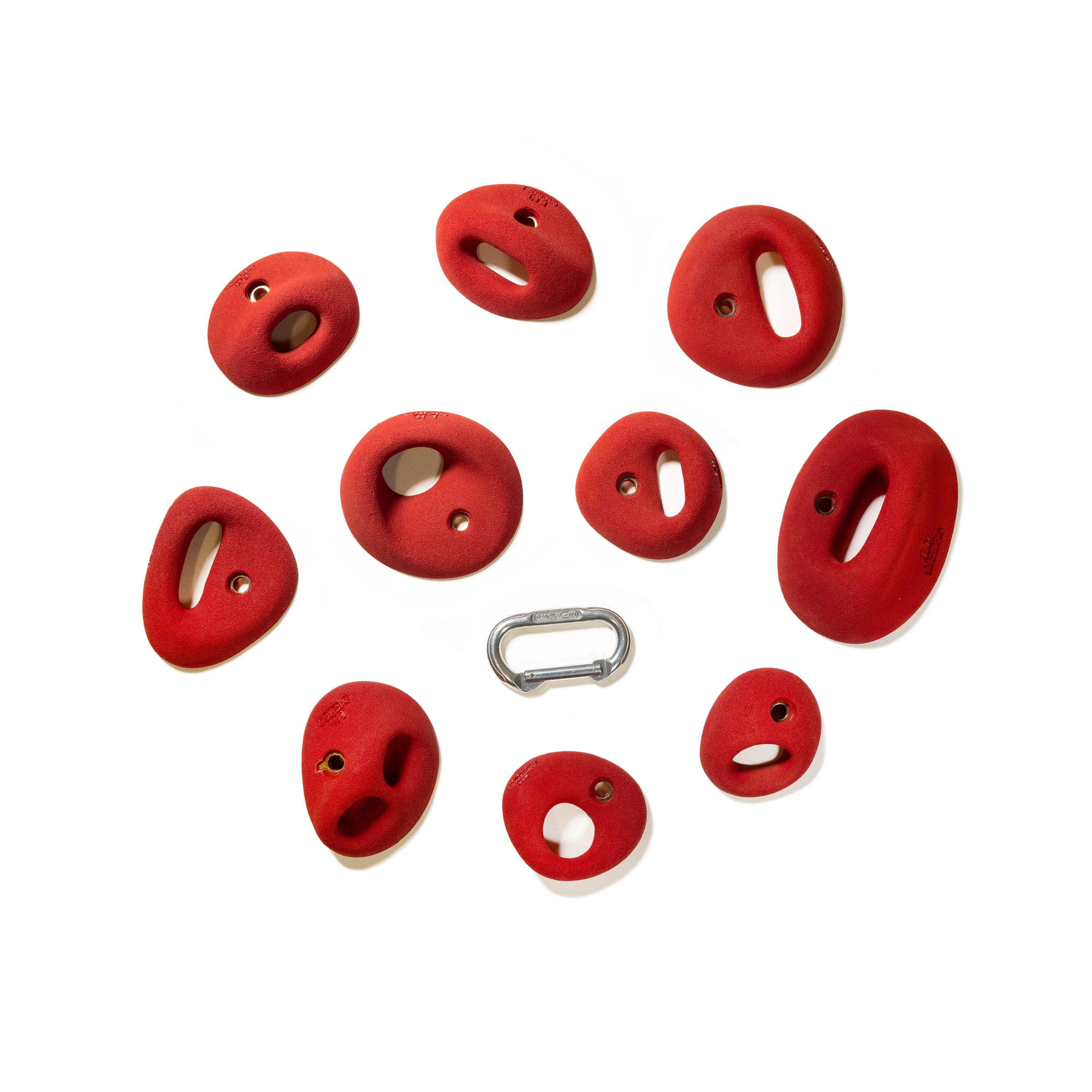 Picture of Nicros HPS EH Training Pockets Handholds - Red