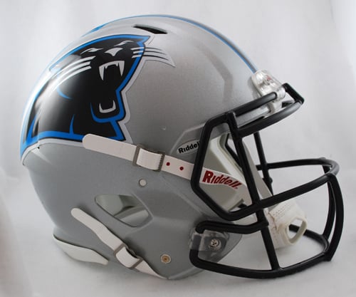 Picture of Victory Collectibles 3001628 Rfa Carolina Panthers Full Size Authentic Speed Helmet