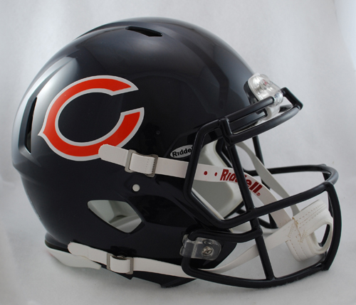Picture of Victory Collectibles 3001629 Rfa Chicago Bears Full Size Authentic Speed Helmet