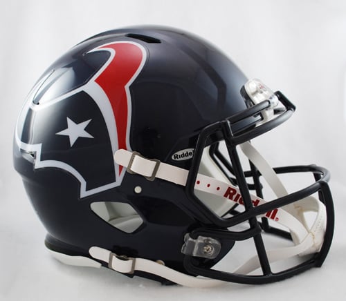 Picture of Victory Collectibles 3001636 Rfa Houston Texans Full Size Authentic Speed Helmet