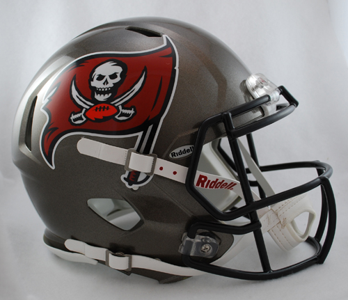 Picture of Victory Collectibles 3001653 Rfa Tampa Bay Buccaneers Full Size Authentic Speed Helmet