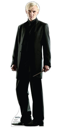 1050 Draco Malfoy Deathly Hallows Cardboard Standup