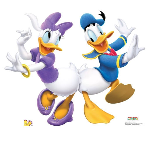 Picture of Advanced Graphics 1171 Donald and Daisy Dancing Cardboard Standup