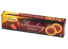 Picture of American Roland Food 71194 Roland Tartlette Cookies-Strawberry 7.05 Oz.