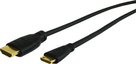 Picture of Comprehensive HD-AC10ST High Speed HDMI A To Mini HDMI C Cable 10ft