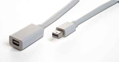 MDPP-J-6ST Mini DisplayPort Male to Female Cable 6ft -  Comprehensive